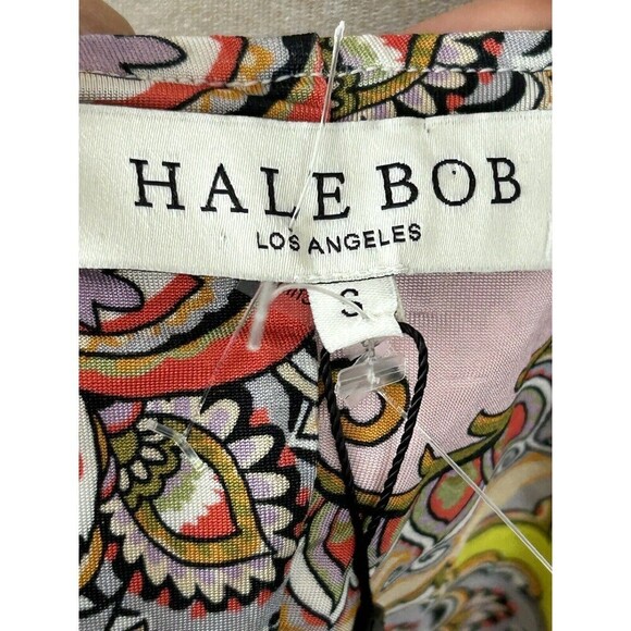 NEW HALE BOB size small Marisa top Slinky Jersey Criss Cross Front halter - Picture 6 of 9